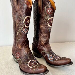 Old Gringo - Bonnie Western Boots Distressed & Embroidered (8)